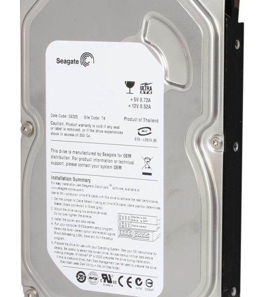 SEAGATE used SAS HDD ST3000NM0023, 3TB, 7.2K RPM, 6Gb/s, 3.5"