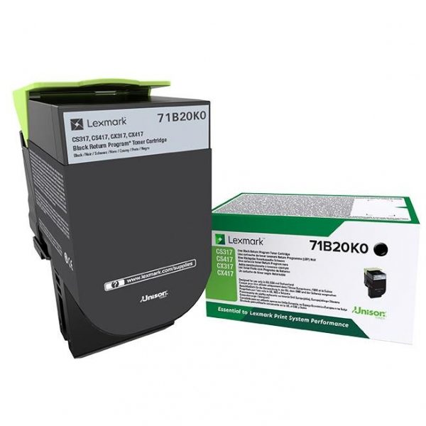 LEXMARK Toner Standard Black 71B20K0