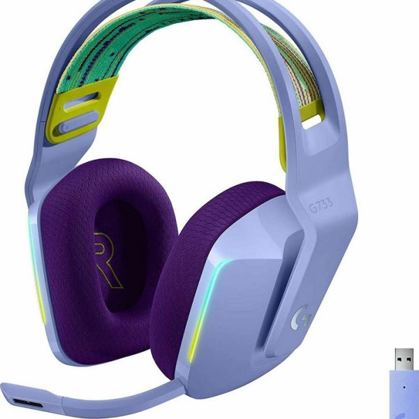 LOGITECH Wireless Headset Gaming G733 LightSpeed Lilac
