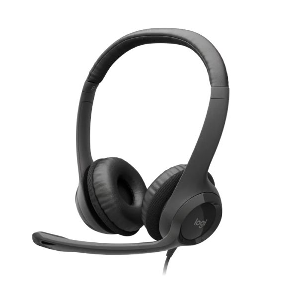 LOGITECH Headset USB H390 Graphite