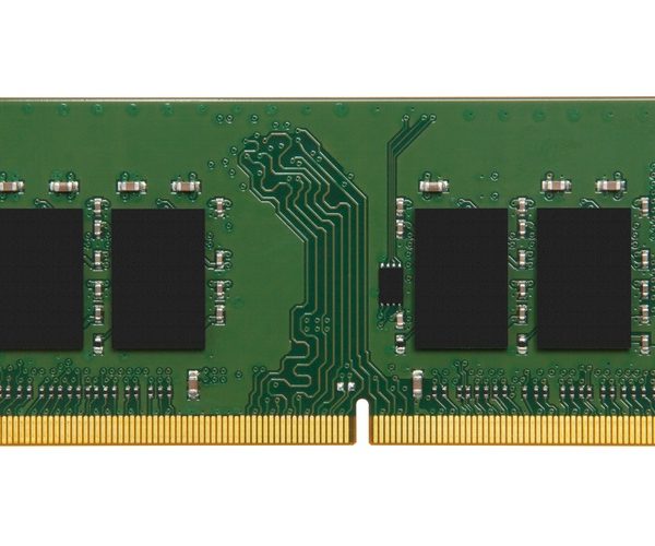 KINGSTON Memory KVR32S22S8/8, DDR4 SODIMM, 3200MT/s, Single Rank, 8GB