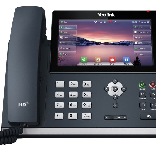 YEALINK IP PHONE SIP-T48U 16 SIP LINES POE SUPPORT