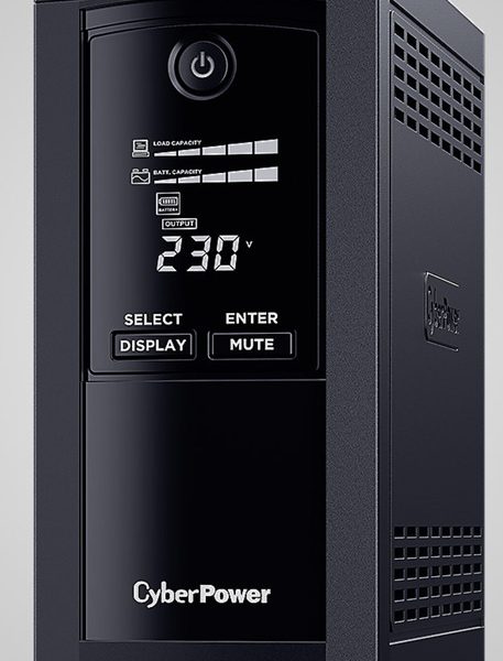 CYBERPOWER UPS Value Pro VP1200ELCD Line Interactive 1200VA