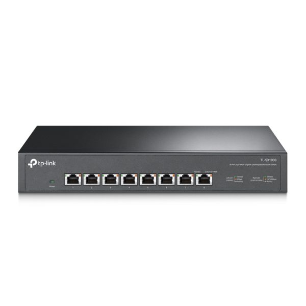 TP-LINK Switch TL-SX1008, 8x10GE Rackmount Metal 13''