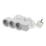 Legrand SurgeArrest 3 Outlets 3m Cable  White/Grey
