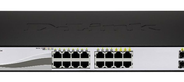 D-LINK SWITCH  DGS-1210-16 10/100/1000Mbps  Smart