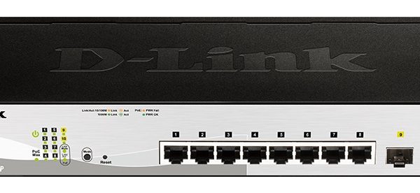 D-LINK DGS-1210-08P Desktop PoE Smart Switch