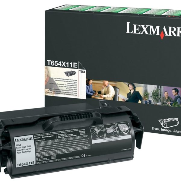 LEXMARK Toner Extra High Black T654X11