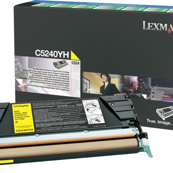 LEXMARK Toner High Yellow C5240YH