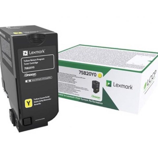 LEXMARK Toner Yellow 75B20Y0