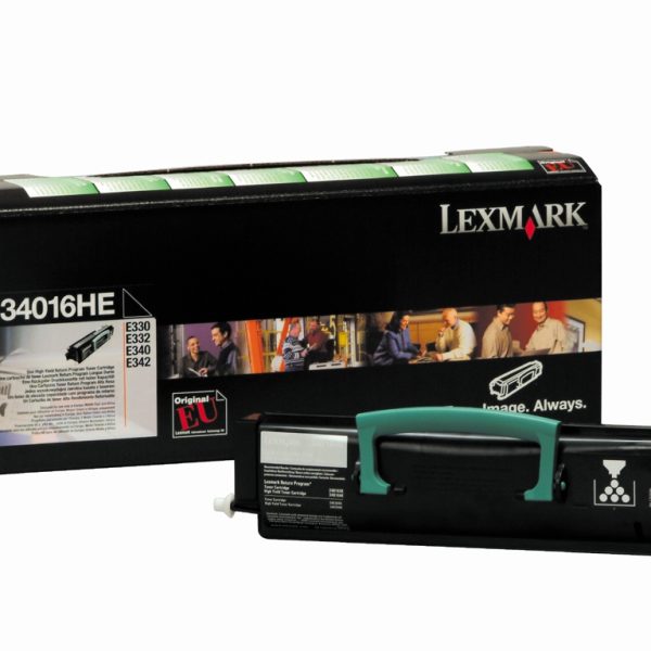 LEXMARK Toner High Black 34016HE