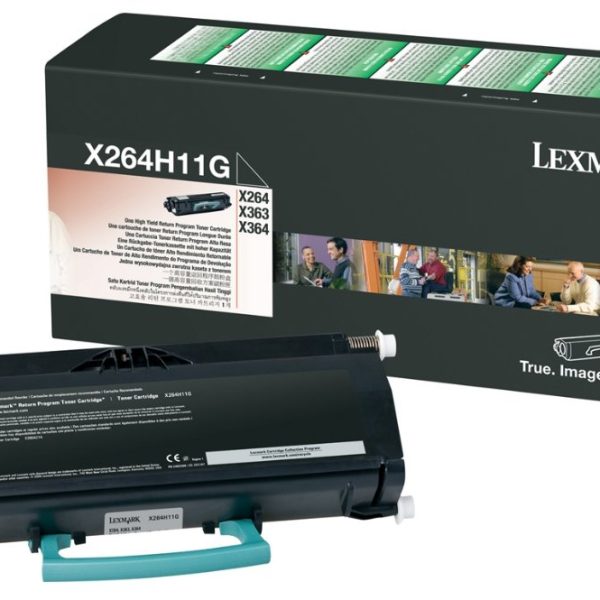 LEXMARK Toner High Black X264H11G