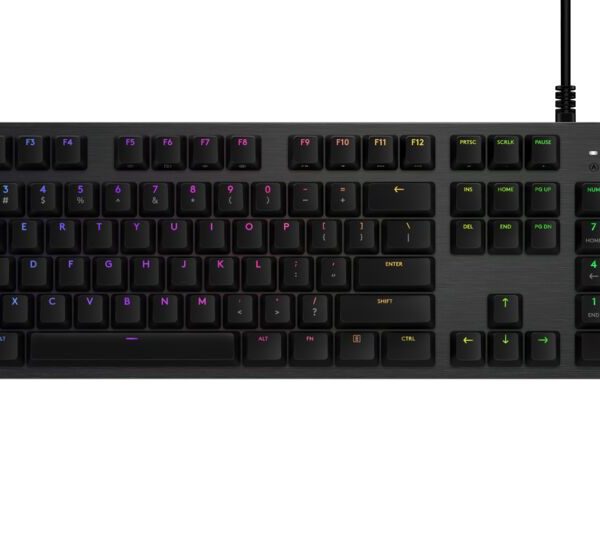 LOGITECH Keyboard Gaming G512 RGB GX Brown