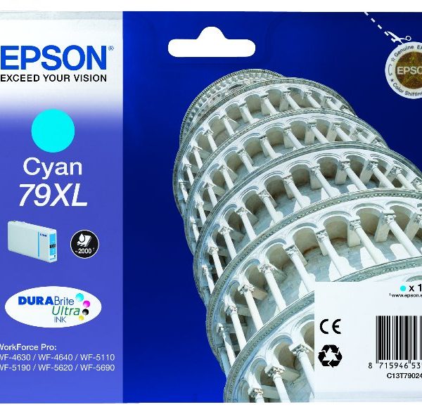 EPSON Cartridge Cyan 79XL C13T79024010