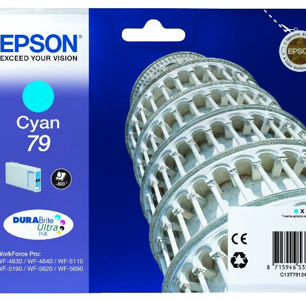 EPSON Cartridge Cyan 79 C13T79124010