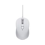 ASUS MOUSE OPTICAL MU101C Wired Blue Ray Mouse White