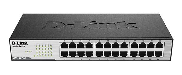 D-LINK SWITCH DES-1024D 24-Port 10/100Mbps