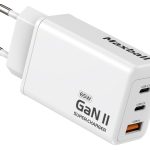 MAXBALL Charger T826 GaN II 3-Ports USB 65W White
