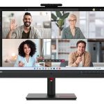 LENOVO Monitor ThinkVision T27hv-30 27'' QHD IPS, VGA, HDMi, Display Port, USB,USB-C, Height adjustable,Webcam, Speakers, , 3YearsW