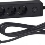 APC Socket ST943U1WA, 3 Outlets ,USB Type, 3m Cable, Black