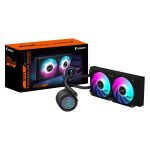 GIGABYTE CPU Cooler Liquid Cooler AORUS WATERFORCE  II  240 ARGB Sync 2 x 120mm