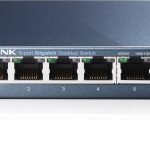 TP-LINK Switch TL-SG105, 5 port, 10/100/1000 Mbps, Steel Case