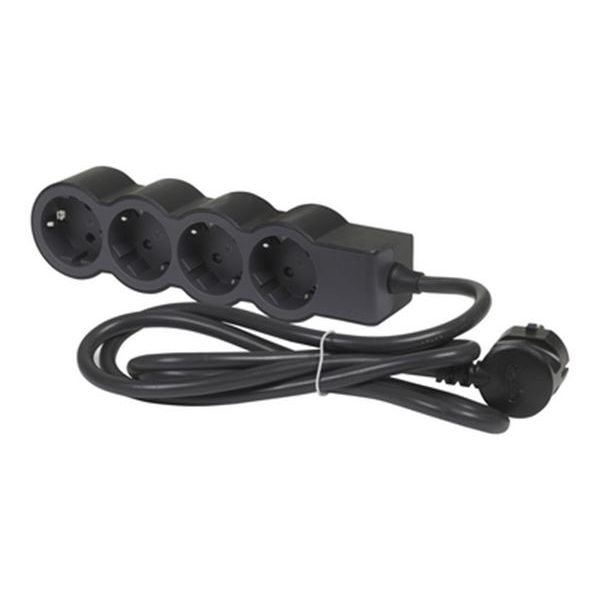 Legrand SurgeArrest 4 Outlets 1.5m Cable Black