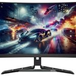 LENOVO Monitor Legion Gaming R27qc-30  27'' QHD VA,HDMi,Display Port,Height adjustable, AMD FreeSync,Speakers,3YearsW