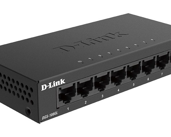 D-LINK SWITCH DGS-108GL 8 PORT GIGABIT