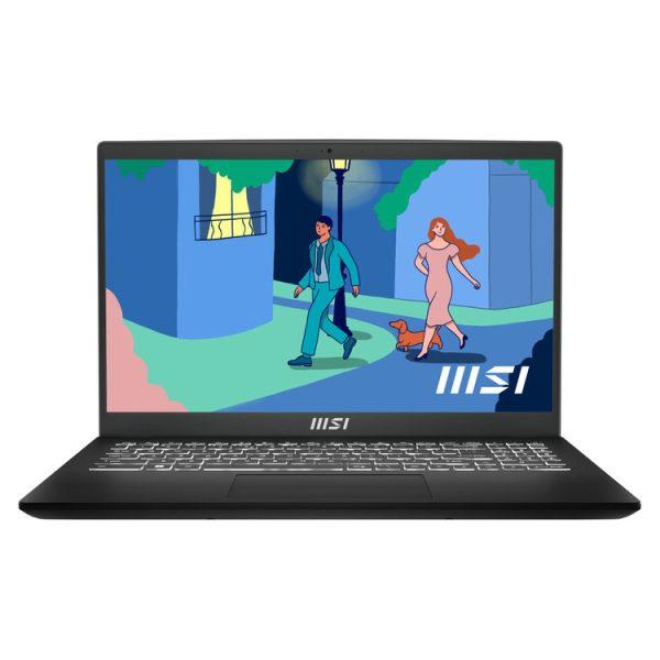 MSI Laptop Modern 15 B7M 15.6'' FHD IPS R5-7430U/16GB/512GB SSD/Win 11 Home/2Y/Classic Black