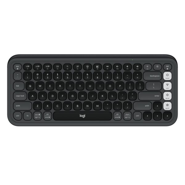 LOGITECH Keyboard Bluetooth POP ICON Keys Graphite