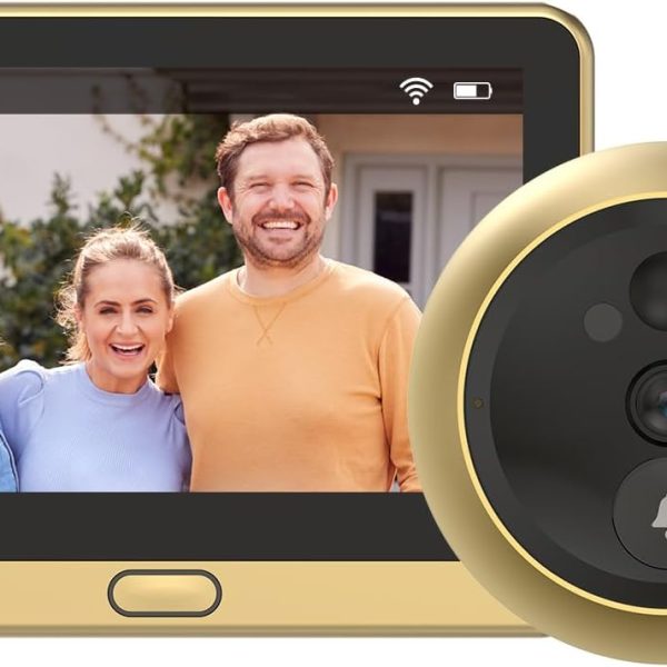 EZVIZ Wi-Fi Camera Pepphole DP2C Gold