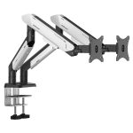ANDA SEAT Monitor ARM / Stand A9-2S Black- White Dual, Weight Capacity (per Screen): 2-15kg