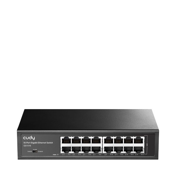 CUDY Switch GS1016 16-Port Gigabit Unmanaged