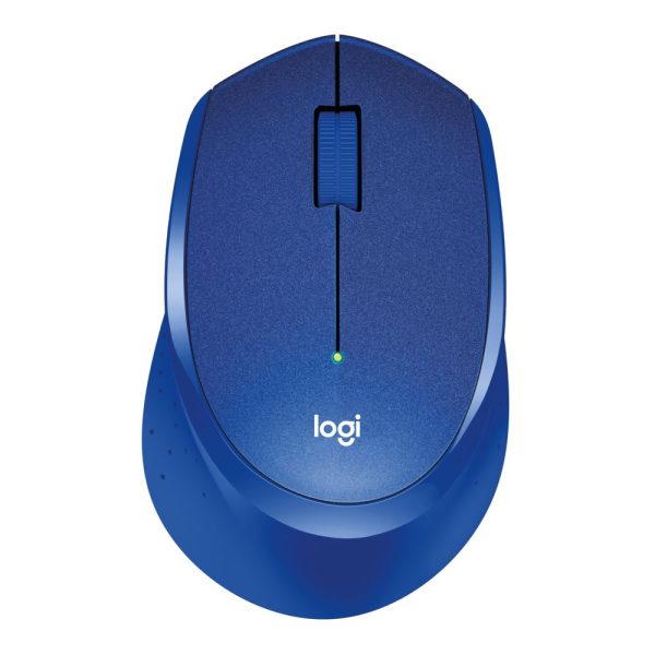 LOGITECH Mouse Wireless M330 Blue Silent