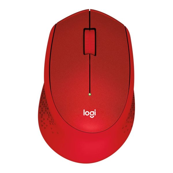 LOGITECH Mouse Wireless M330 Red Silent