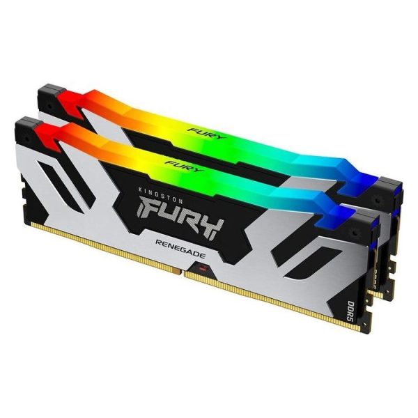 KINGSTON Memory  KF564C32RSAK2-32  FURY RENEGADE RGB DDR5, 6400MT/s, 32GB KIT
