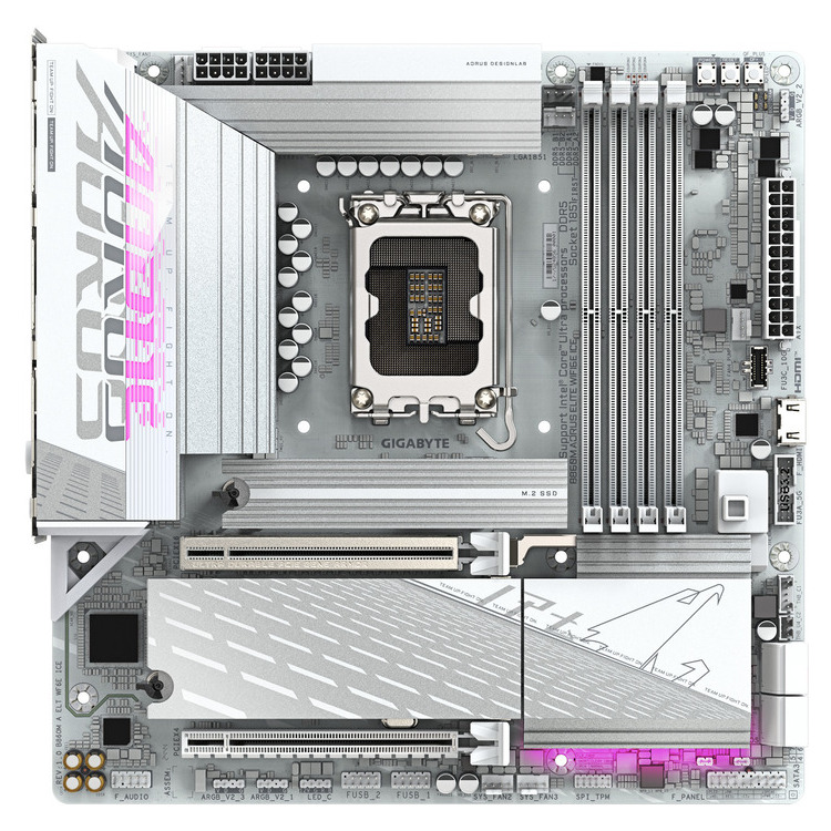 223-05-GBMB86MAEI GIGABYTE MOTHERBOARD B860M AORUS ELITE WIFI6 ICE DDR5, 1851, MATX - Image 1