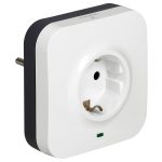 Legrand SurgeArrest 1 Outlet White, 2 x RJ45