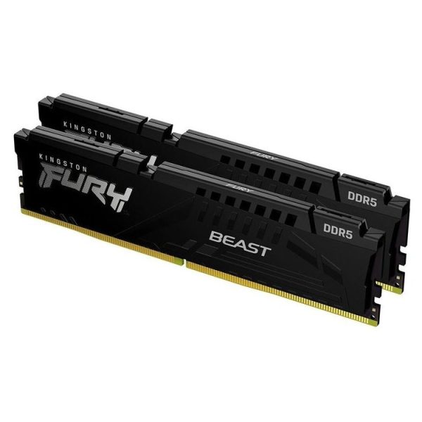 KINGSTON Memory KF560C36BBE2K2-64 FURY Beast Black DDR5, 6000MT/s, 64GB  KIT OF 2