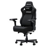 ANDA SEAT Gaming Chair KAISER-4 V2 XL Black Fabric with 6D Armrest