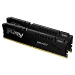 KINGSTON Memory KF564C32BBEK2-64 FURY Beast Black DDR5, 6000MT/s, 64GB KIT OF 2 EXPO