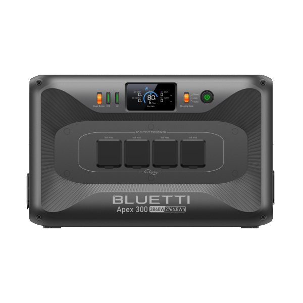 BLUETTI Power Station APEX300 Expandable, 3.840W AC Outlet 2764,8Wh