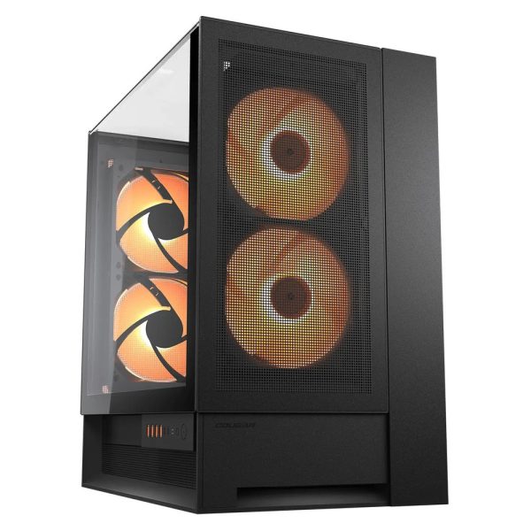 CC-COUGAR Case OMNY X  Middle ATX Black (4x160mm ARGB fans preinstalled)