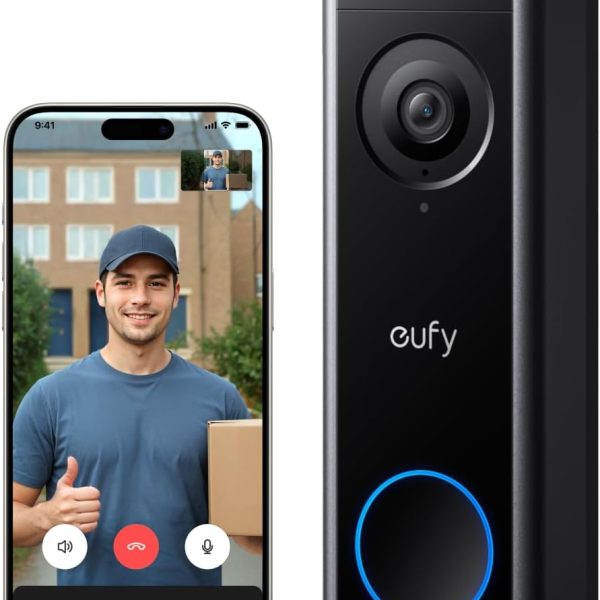 ANKER Eufy Video Doorbell C30 Battery Powered,2K