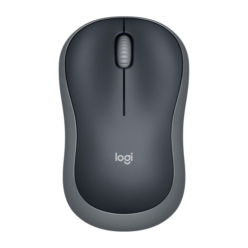 176-81-LOMM185GB LOGITECH Mouse Wireless M185 Grey - Image 1